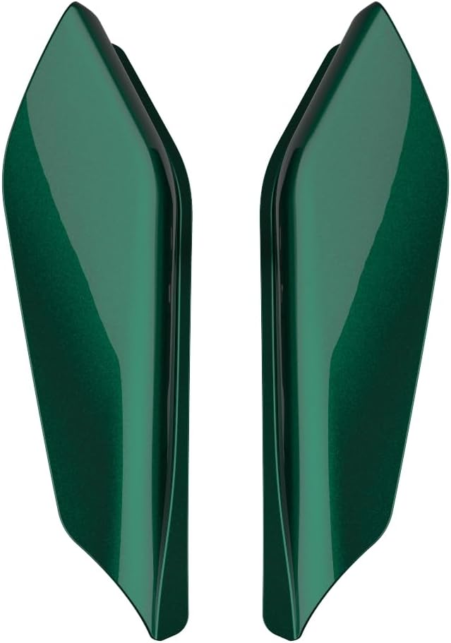 Advanblack 2024 RG Mid Frame Air Deflectors Compatible for Harley Touring Street Glide, Road King, Electra Glide, 2009-2025(Alpine Green)