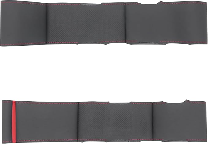 MEWANT Steering Wheel Cover for Chevy Silverado 1500/2500/3500 2003-2006 / Silverado 1500 2500HD 3500 Classic 2007 / Trailblazer 2002-2009 Hand-Stitched Steering Wheel Wrap