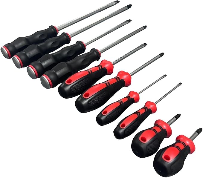 JZD Tool Set in EVA Foam Tray, 25 Pieces Pliers & Screwdrivers Mechanic, for Garage Factory Tool Boxes