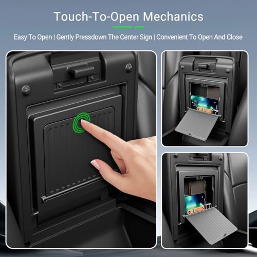 xipoqix Engine Filter Vent Protector Compatible with 2025 2026 Toyota 4Runner One-Touch Hidden Storage Box Center Console Organizer Replacement for 2025 2026 Toyota 4Runner Accessories