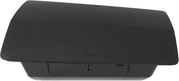 Dashboard Storage Box forHilux Vigo 20042014 - Large Capacity, Material, Replacement, Left Hand Drive, Compatible with OE Number 55042 0K020 (Black)