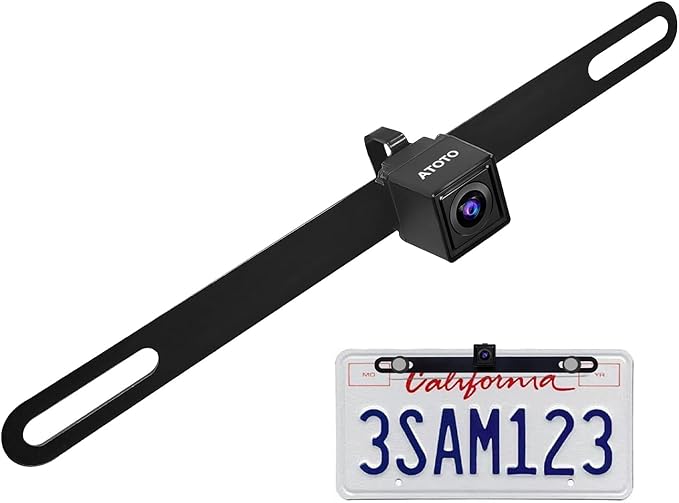 ATOTOZONE AC-HD02LR 720P HD Backup Camera with Live Rear View,150º Wide-Angle,Night Vision, IP67 Waterproof,Only Compatible with A5, A6, F7, S8, X10,V10 Series