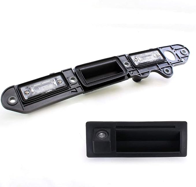 HD Night Vision Parking Aid Camera, Trunk Handle Waterproof Vehicle Backup Camera with Microswitch fit for VW Touran 1T GP 1T2/Golf Plus MK5/Jetta III V/Passat 3C B6 C3 Variant Wagon 2.0 TDI