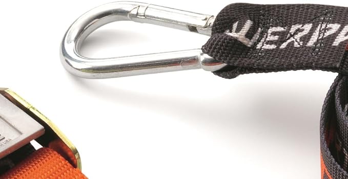 Premium KTM Tie Down Set, U6910047, (2 Pack) Features Built-in Soft Tie Loops, Clip Hooks and Hooks
