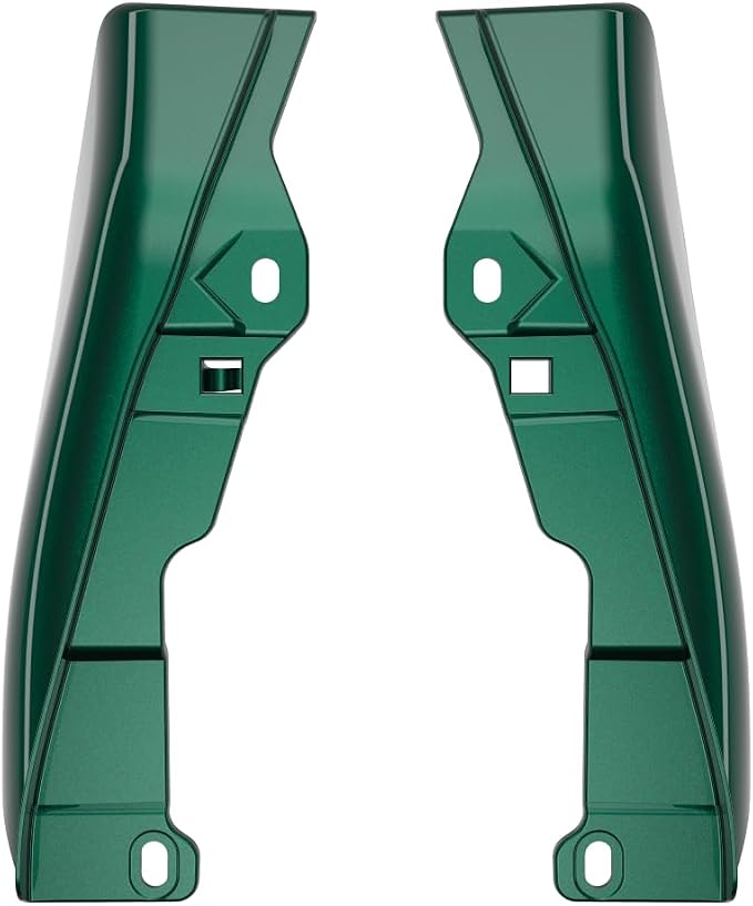 Advanblack 2024 RG Mid Frame Air Deflectors Compatible for Harley Touring Street Glide, Road King, Electra Glide, 2009-2025(Alpine Green)