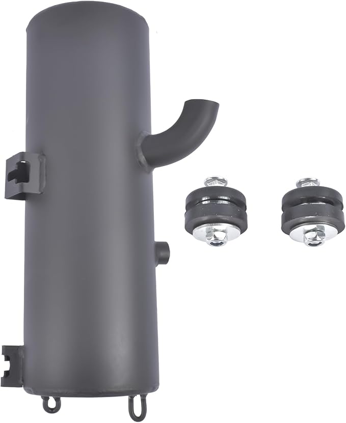 Muffler Silencer 1261042-029 Replacement for Polaris Sportman 500 4X4 HO 2001-2013 Sportman 500 4X4 RSE HO 2001-2002 EFI 2006-2009 HO INTL 2010 1261042-489 1262445-489 1263139 Mustrod