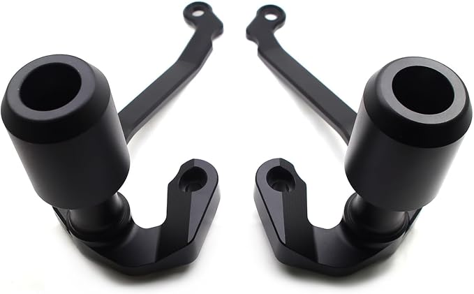 MZS Motorcycle Frame Sliders Compatible with RS660 2020-2025, Falling Anti Crash Protector Guards No Cut Kits Black