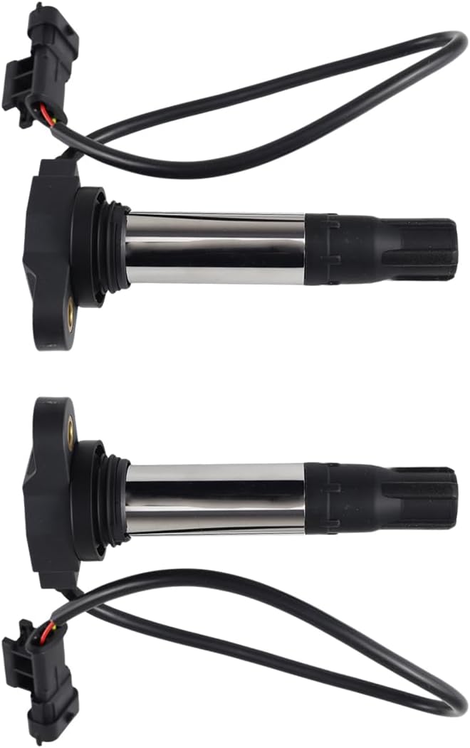 2 PCS Ignition Coils Compatible with Ducati Ducati 848 EVO 1198 1198S 1198SP Streetfighter 848 Hypermotard 1100 EVO, Replace 38010144B, 78417001