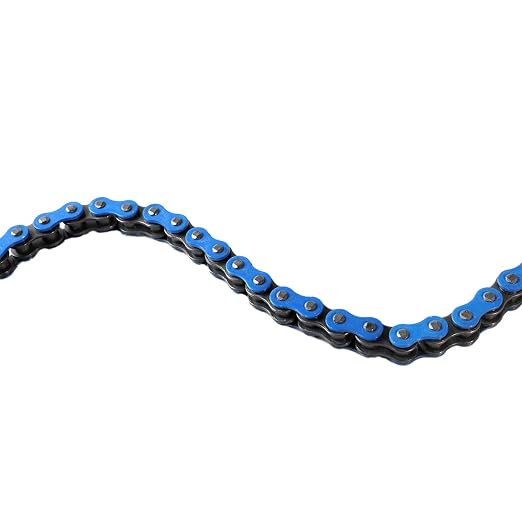 DONGHUA (520HLX2) high Strength Sealed 520 X-Ring Chain 120 Links with Connecting Link (Blue)
