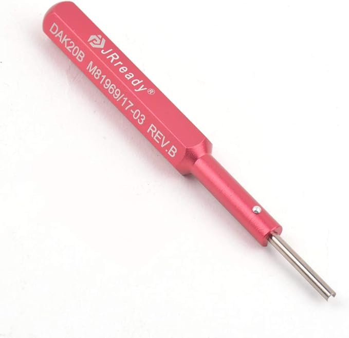 JRready DAK20B(M81969/17-03) Pin Installing Tool for Connector Contacts