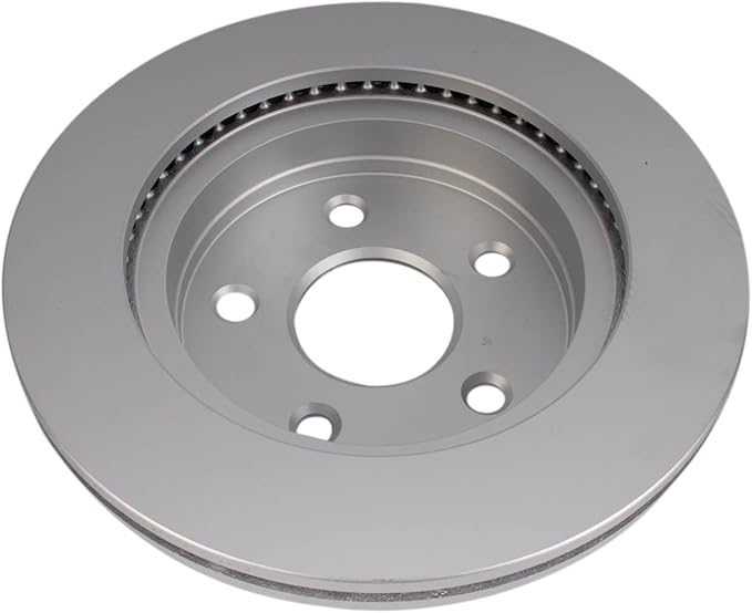 TRQ Front Brake Rotor Set G Coated Vented Compatible with 2007-2009 Chrysler Aspen 2004-2009 Dodge Durango 2002-2010 Ram 1500 2011-2018 Ram 1500 2019-2023 1500 Classic