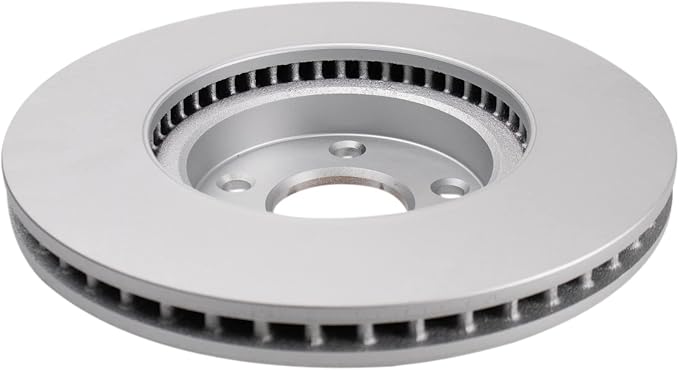 TRQ Front Brake Rotor Set 11.81 in G Coated Vented for 2013-2020 Ford Fusion 2013-2016 Lincoln MKZ