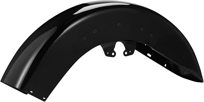 Gloss Black Front Fender Steel Mudguard Wheel Wrap Fit for Harley Touring Electra Glide, Road Glide, Road King, Street Glide 2014-2023