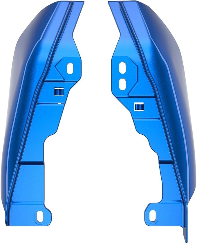 Advanblack 2024 RG Mid Frame Air Deflectors Compatible for Harley Touring Street Glide, Road King, Electra Glide, 2009-2025(Blue Burst)