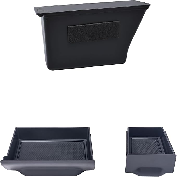 JDMCAR Storage Drawer and Coin Box Organizer Compatible with Toyota 4Runner Accessories 2014-2022 2023 2024