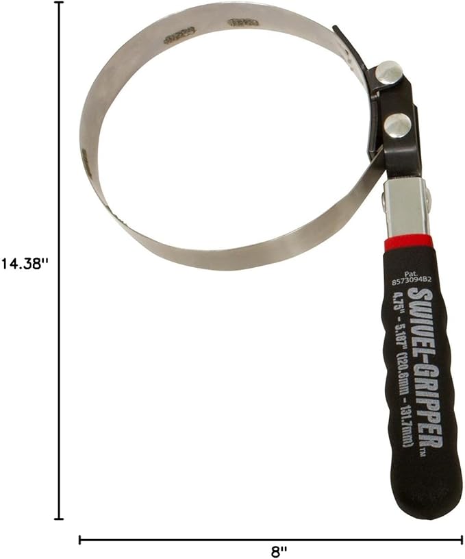 Lisle 57060 5" Tractor Swivel Gripper