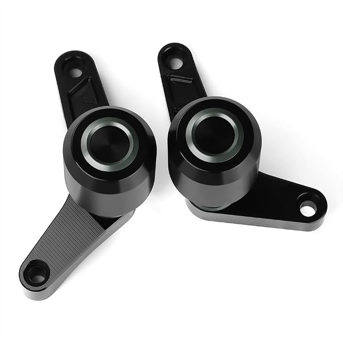 Modeer Motorcycle Frame Sliders Compatible with NINJA 1100SX Ninja 1100 SX 2025 Falling Protector Crash pads ninja1100sx ninja 1100 sx Accessories (titanium)