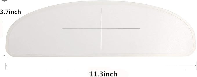 Universal Helmet Shield Anti Fog Film,Clear Visor Lens Insert Fog Resistant 3.7" x 10.7"