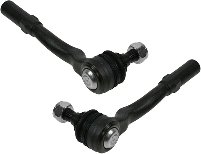 TRQ Front Outer Tie Rod Set 2 Piece Compatible with 2006 Mercedes-Benz CLS500 CLS55 AMG 07-11 CLS550 CLS63 AMG 03-09 E320 06-09 E350 03-06 E500 04-06 E55 07-09 E550 E63