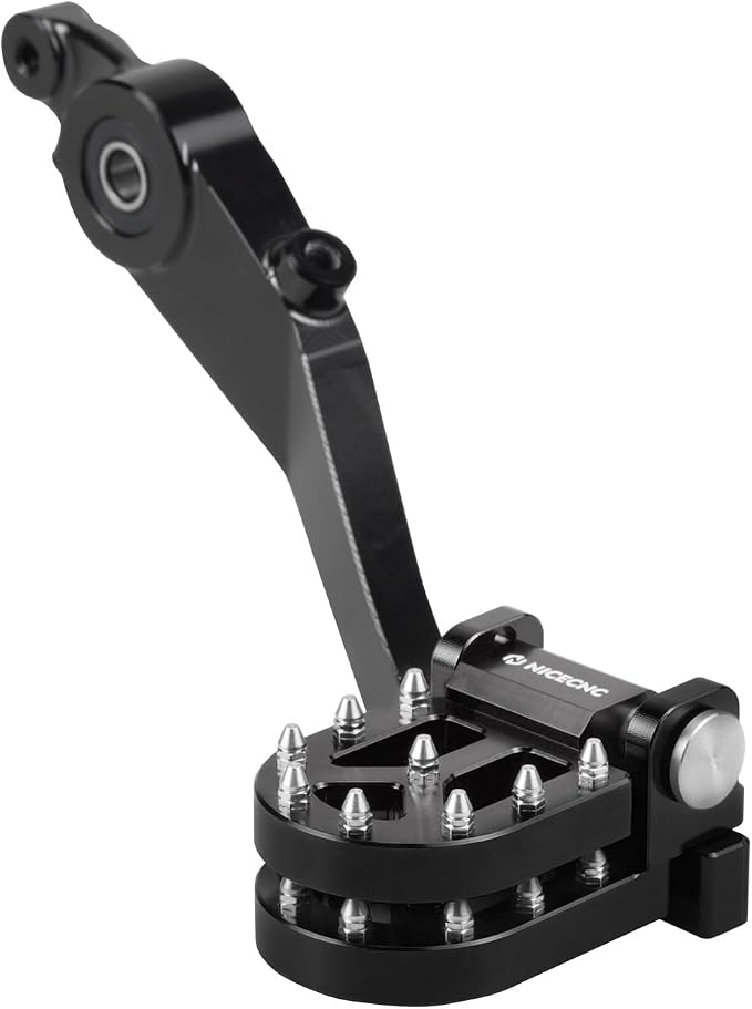 NICECNC Black Adjustable Rear Brake Pedal Compatible with Husqvarna 901 Norden 901/901 Expedition 2022-2025, Compatible with KTM 790 890 Adventure/R/S/Rally 2021-2025, 890 SMT 2023-2025