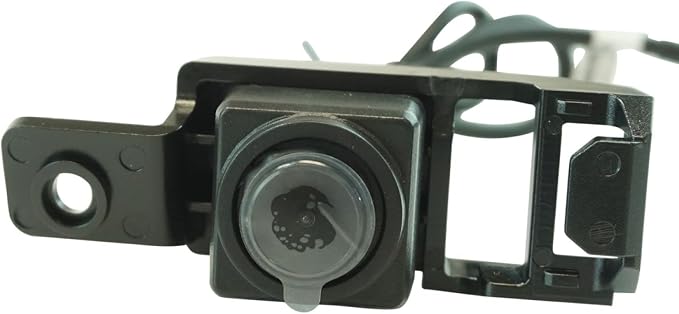 TRQ Rear View Camera Kit Chrome & Black Compatible with 2015-2016 Ford F-150