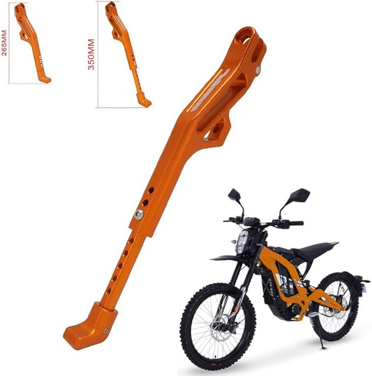 JFG RACING Sur Ron Kickstand,Motorcycle Kick Stand Side Aluminum Alloy CNC Adjustable for Surron Light Bee S/X Segway X160/X260 Talaria Sting 0range