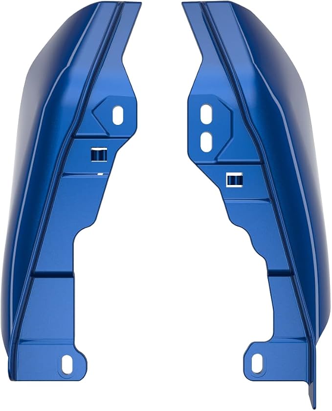 Advanblack 2024 RG Mid Frame Air Deflectors Compatible for Harley Touring Street Glide, Road King, Electra Glide, 2009-2025(Bright Billiard Blue)