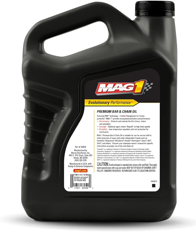 Mag 1 Bar & Chain Oil - 1 Gallon (Pack of 3)