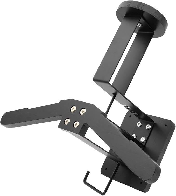 Tactical Gear Wall Mount Stand - Motorcycle Helmet Holder Display Stand with Hooks, Solid Wood Airsoft Plate Carrier Rack for Police, Football and Cycling Suit