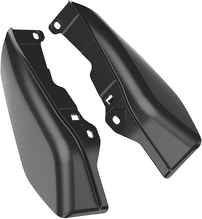 Color - Matched Mid Frame Air Deflectors Heat Shield, Perfectly Fit for Harley Touring Models 2009-2026 Hot Lap
