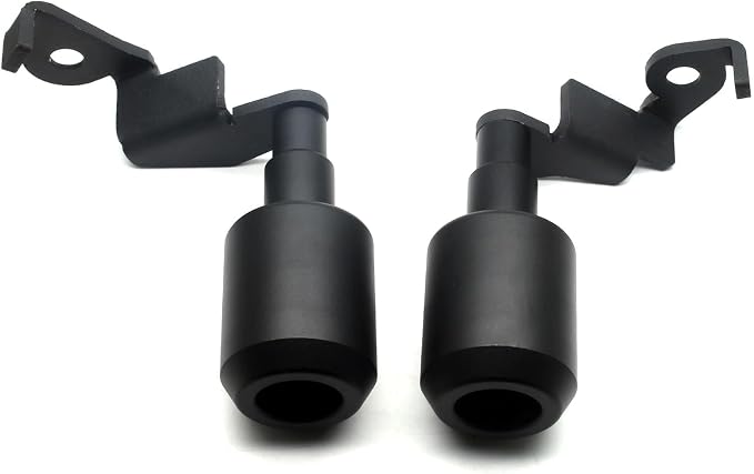 MZS Motorcycle Frame Sliders, Falling Crash Protector Guards No Cut Kits Black Compatible with CBR1000RR CBR 1000RR 2017 2018 2019 2020