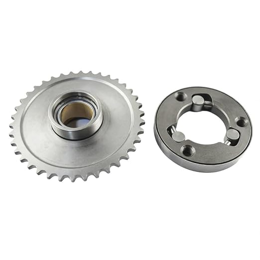 Road Passion Starter Clutch Flywheel Flange & One Way Bearing Compatible with Honda CMX250C Rebel 1985-1987 1996-2009 2012-2014/ CMX250X Rebel 2015-2016; 28120-201-040 28110-KB4-671