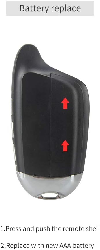 EASYGUARD EM211 2 Way Motorcycle Alarm System with Remote Start Starter Shock Sensor tilt Motion Sensor DC12V LCD Display