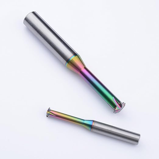 Metric Carbide Thread Milling Cutters for Aluminum 5pcsD3.9×Picth0.5-1.0