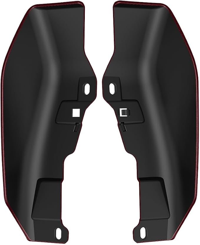 Color - Matched Mid Frame Air Deflectors Heat Shield, Perfectly Fit for Harley Touring Models 2009-2026 Copperhead