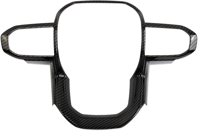 Korlot Carbon Fiber Style Steering Wheel Trim Accessories for 2023-2026 Chevrolet Colorado/GMC Canyon,2024-2026 Acadia,2025-2026 Terrain