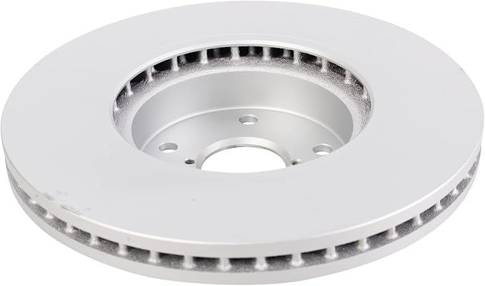 TRQ Front Brake Rotor Set G Coated Vented Compatible with 2006-2007 Subaru B9 Tribeca 2008-2014 Tribeca 2015-2019 Legacy Outback 2015-2021 WRX