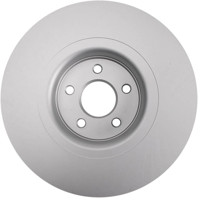TRQ Front Brake Rotor Set G Coated Vented Compatible with 2014-2018 Ford Focus 2015-2019 Lincoln MKC