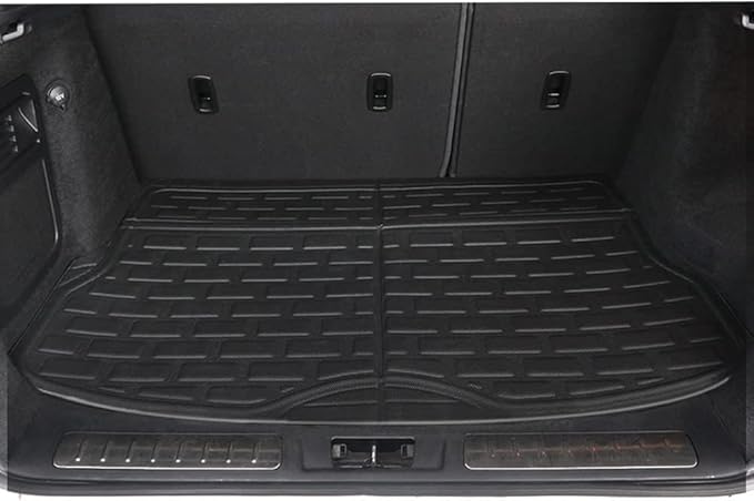 TripleAliners Vehicle Mat Universal Fit Trunk Cargo Liner All Weather Protection XPE Material Seat Back Protector Trim-to-Fit Compatible with Most Cars SUV Sedan (Trunk Mat)
