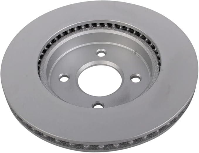 TRQ Front Brake Rotor Set G Coated Vented Compatible with 2012-2019 Nissan Versa 2014-2019 Versa Note