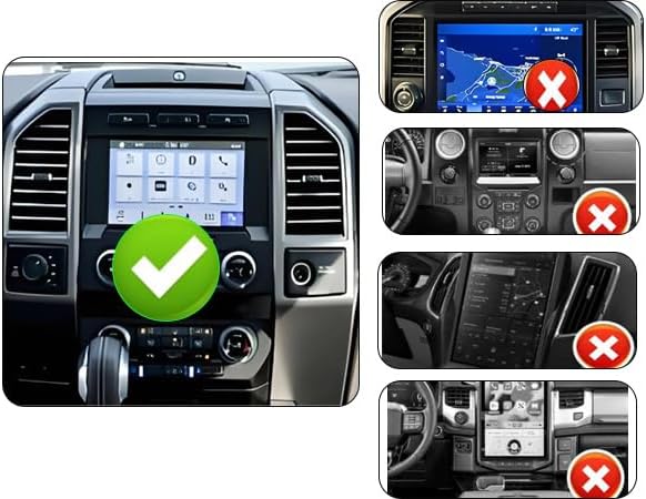 EASEORD Phone Mount Compatible with Ford F-150 2015-2020, Expedition 2018-2021, Super Duty 2017-2021, 360 Rotation Aluminum F150 Vent Cell Phone Holder for All Phone iPhone Android Smartphone