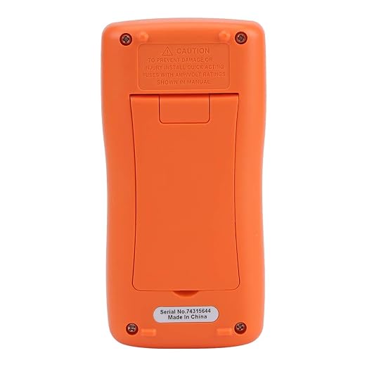 Multimeter, AN8008 True-RMS Digital AC DC Voltage Ammeter Current Ohm Meter for Resistance Testing, Diode Testing