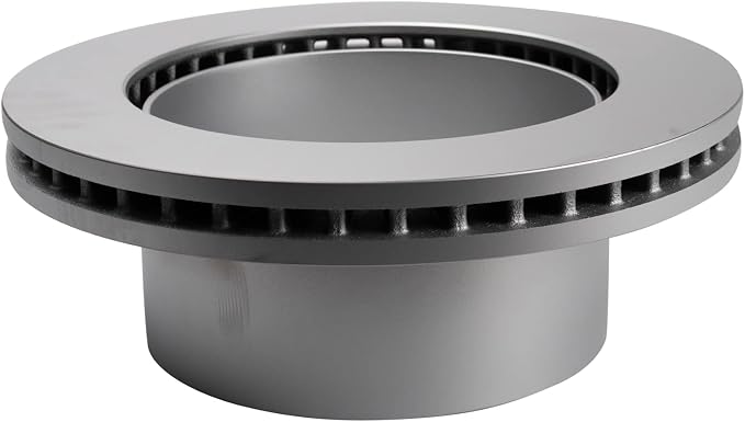 TRQ Rear Brake Rotor Set G Coated Vented Compatible with 2005-2012 Ford F-250 Super Duty 2005-2012 F-350 Super Duty