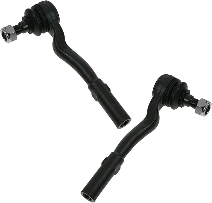 TRQ Front Outer Tie Rod Set 2 Piece Compatible with 2006 Mercedes-Benz CLS500 CLS55 AMG 07-11 CLS550 CLS63 AMG 03-09 E320 06-09 E350 03-06 E500 04-06 E55 07-09 E550 E63