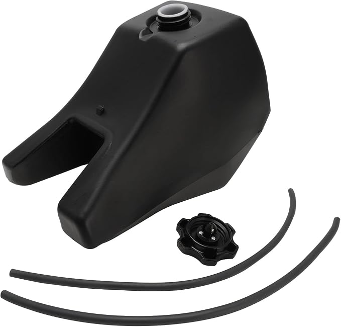 JFG RACING PW80 Plastics Kit,Dirt Bike Mini Bike Rear Fender Gas Tank Kit for PW 80/PW80 - Black