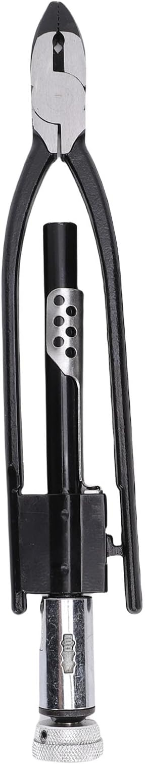 Reversible 11 Inch Safety Lock Pliers with Hardened Cutting Edges, Suitable for Aviation, Racing, Aerospace Maintenance and Repair Scenes