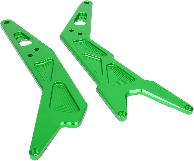 Compatible with Ninja 300 250 2013-2018 Frame Sliders CNC Aluminum Motorcycle Engine Guard Bodywork Fairing Falling Protection(Green)