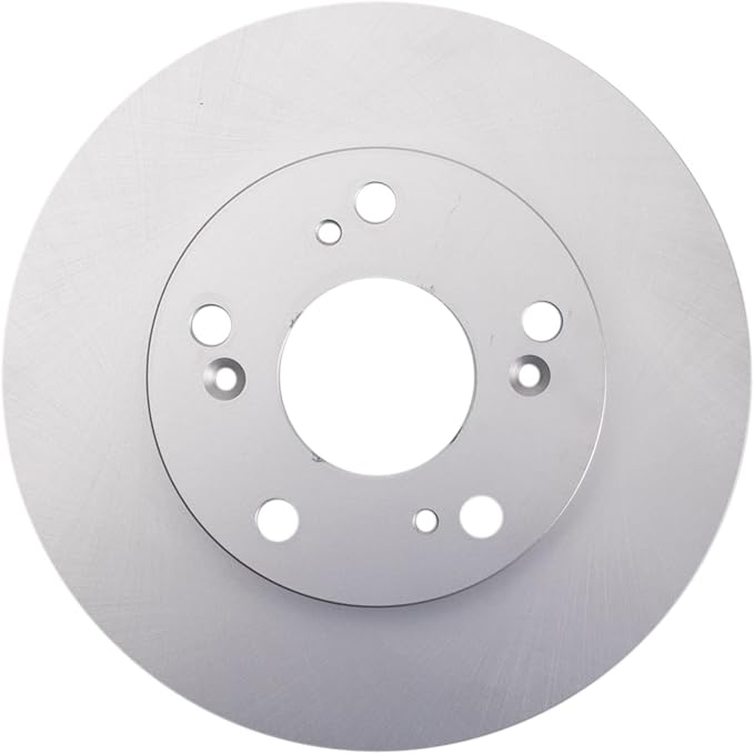 TRQ Front Brake Rotor Set G Coated Vented Compatible with 2002-2006 Acura RSX 2004-2011 Honda Civic 2011-2015 Honda CR-Z