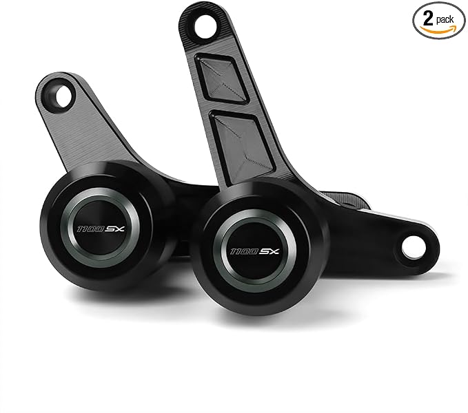 Modeer Motorcycle Frame Sliders Compatible with NINJA 1100SX Ninja 1100 SX/SE 2025 2026 Falling Protector Crash pads ninja1100sx ninja 1100sx Accessories (titanium)