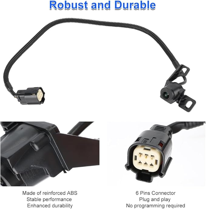 JDMON Backup Rear Park Assist Camera Compatible with Ford F250 F350 F450 F550 Super Duty Pickup 2008-2012 Replacement for 9C3T-19G490-BD 9C3Z19G490E 9C3T19G490BD Reversing Aid Camera